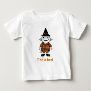 Camiseta Para Bebê Bons animais de Halloween em disfarce   Toddler