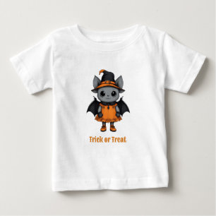 Camiseta Para Bebê Bons animais de Halloween em disfarce Toddler