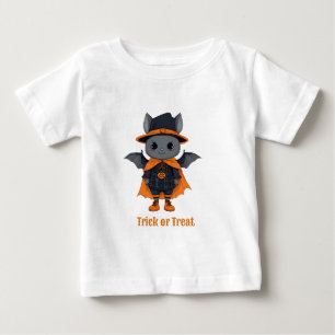 Camiseta Para Bebê Bons animais de Halloween em disfarce   Toddler