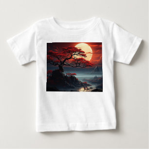 Camiseta Para Bebê Bonsai Tree