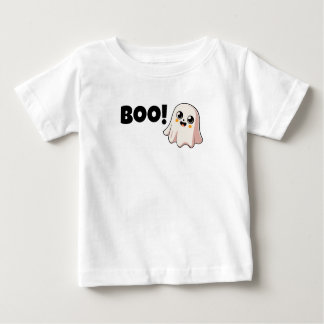 Camiseta Para Bebê Boo!