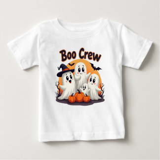 Camiseta Para Bebê Boo Crew - Festa Ghost