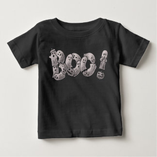Camiseta Para Bebê Boo Fantasmas Engraçados Bebê Menino Menina Hallow