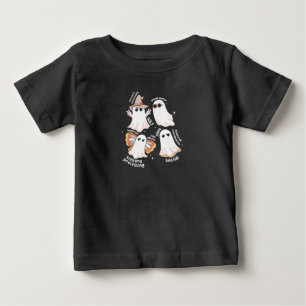 Camiseta Para Bebê Boo Halloween