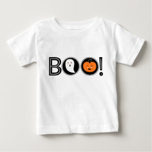 Camiseta Para Bebê Boo! Halloween Baby T-Shirt
