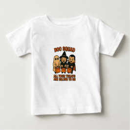 Camiseta Para Bebê Boo Squad – Todos os Seus Doces Pertencem a Nós