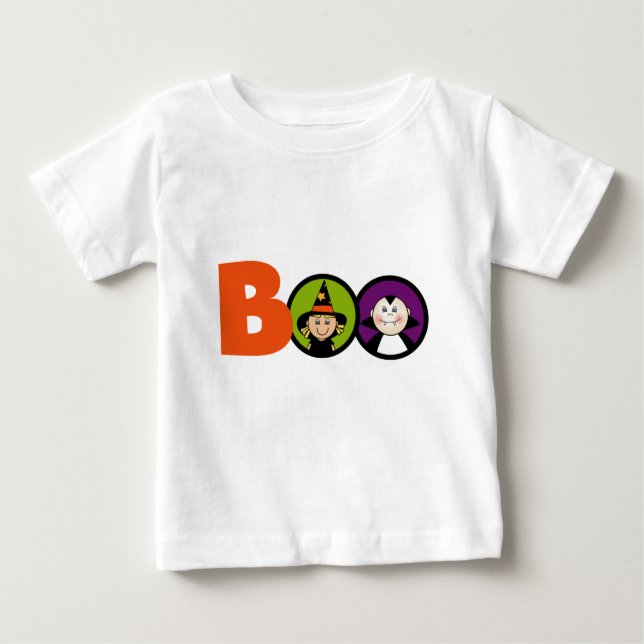 Camiseta Para Bebê BOO T-shirts e presentes (Frente)