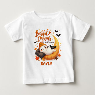 Camiseta Para Bebê Bootiful Dreams Bonitos Ghost Gritares Doces