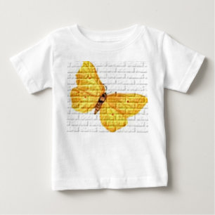 Camiseta Para Bebê Borboleta
