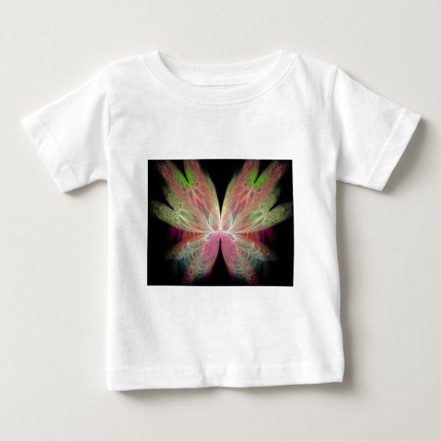 Camiseta Para Bebê Borboleta (Frente)