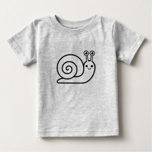 Camiseta Para Bebê borboleta de desenho animado fofo
