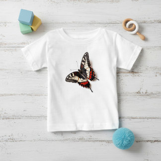 Camiseta Para Bebê Borboleta Encantadora