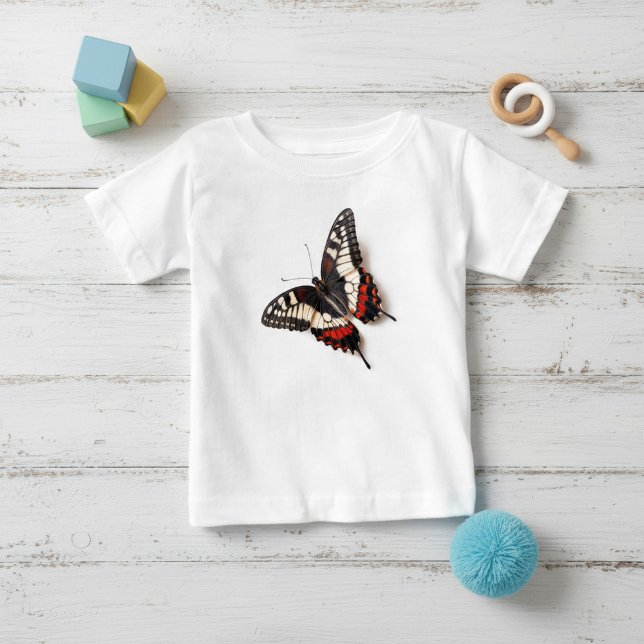 Camiseta Para Bebê Borboleta Encantadora (Criador carregado)