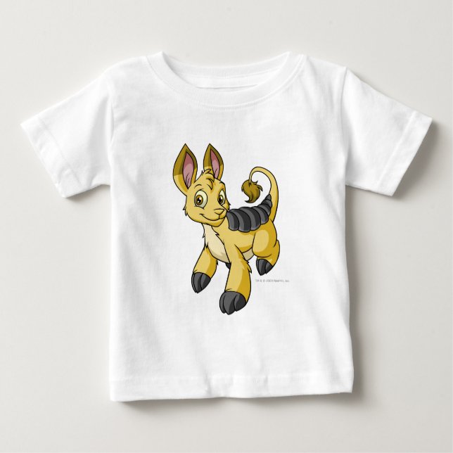 Camiseta Para Bebê Bori Yellow (Frente)
