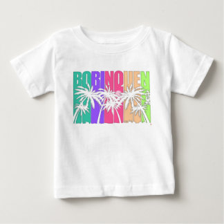 Camiseta Para Bebê Borinquen