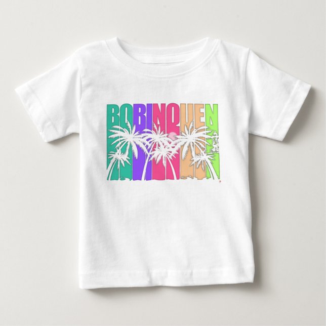 Camiseta Para Bebê Borinquen (Frente)