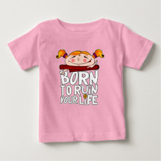 Camiseta Para Bebê Born to ruin your life