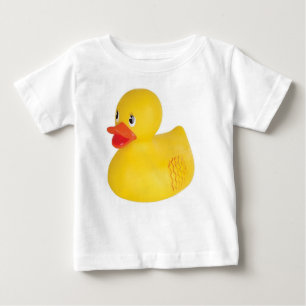 Camiseta Para Bebê Borracha Ducky
