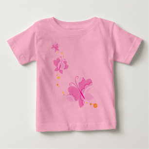 Camiseta Para Bebê BORRACHAS FLUTTERBY: séries de três 1