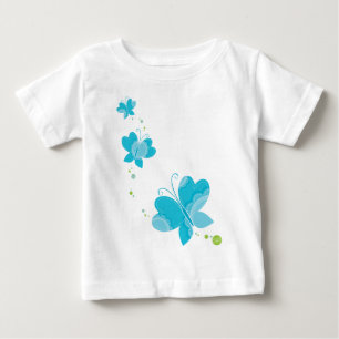 Camiseta Para Bebê BORRACHAS FLUTTERBY: séries de três 2