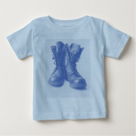 CAMISETA PARA BEBÊ BOTAS DE COMBATE