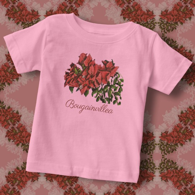 Camiseta Para Bebê Bougainvillea Baby T-Shirt (Bougainvillea Baby T-Shirt)
