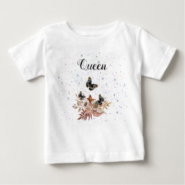 Camiseta Para Bebê Bouquet floral blooming garden