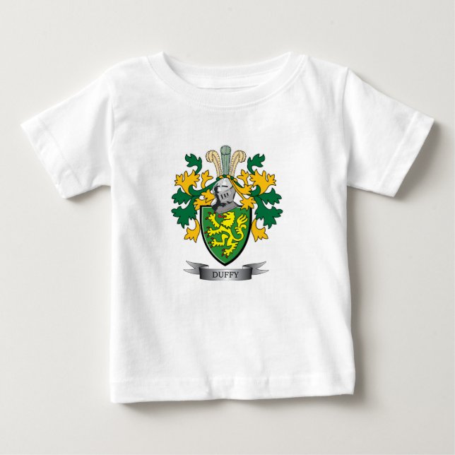 Camiseta Para Bebê Brasão de Duffy (Frente)