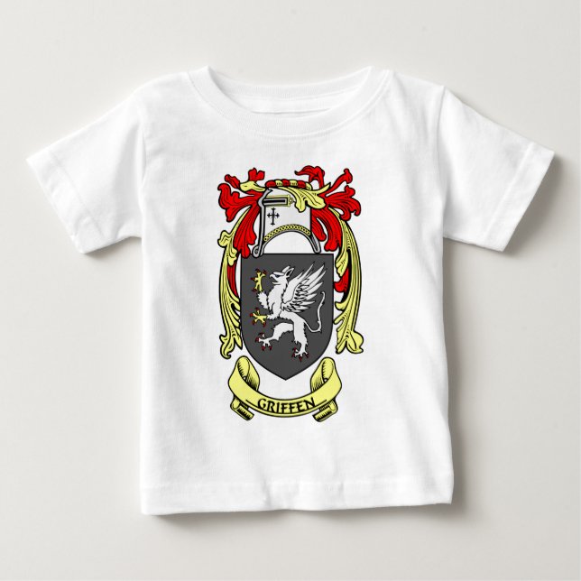 Camiseta Para Bebê Brasão de GRIFFEN (Frente)