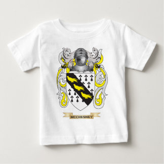 Camiseta Para Bebê Brasão de McChesney (crista da família)