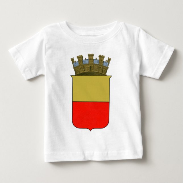 Camiseta Para Bebê Brasão de Nápoles (Frente)