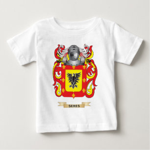 Camiseta Para Bebê Brasão de Seres (crista da família)