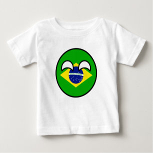 Camiseta Para Bebê Brasil: "Engraçado" Trending Geeky