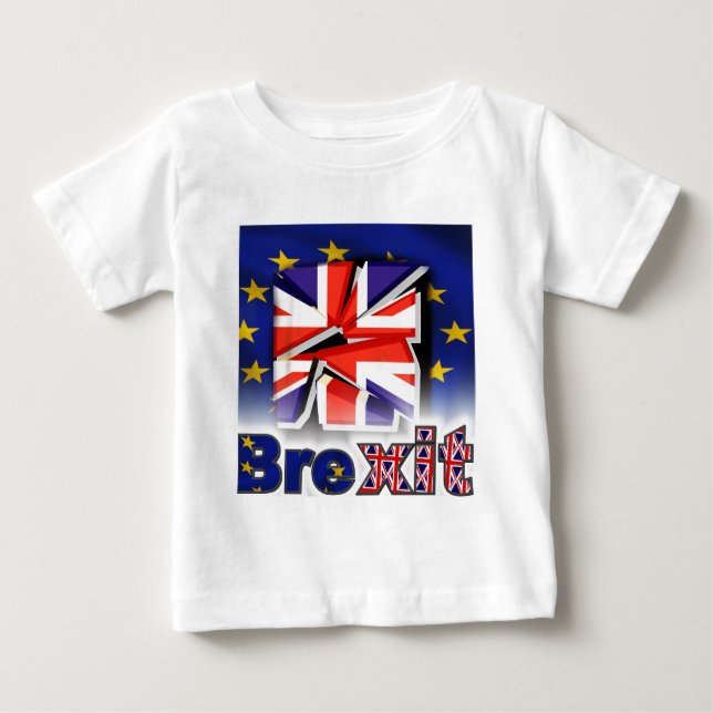 Camiseta Para Bebê brexit (Frente)