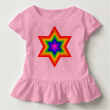 Bright Burst™ Toddler Ruffle Tee