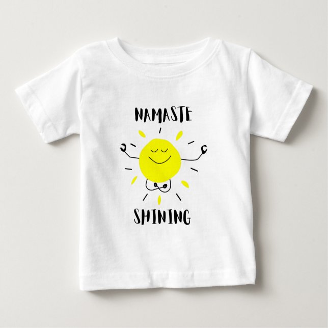 Camiseta Para Bebê brilho de nome (Frente)