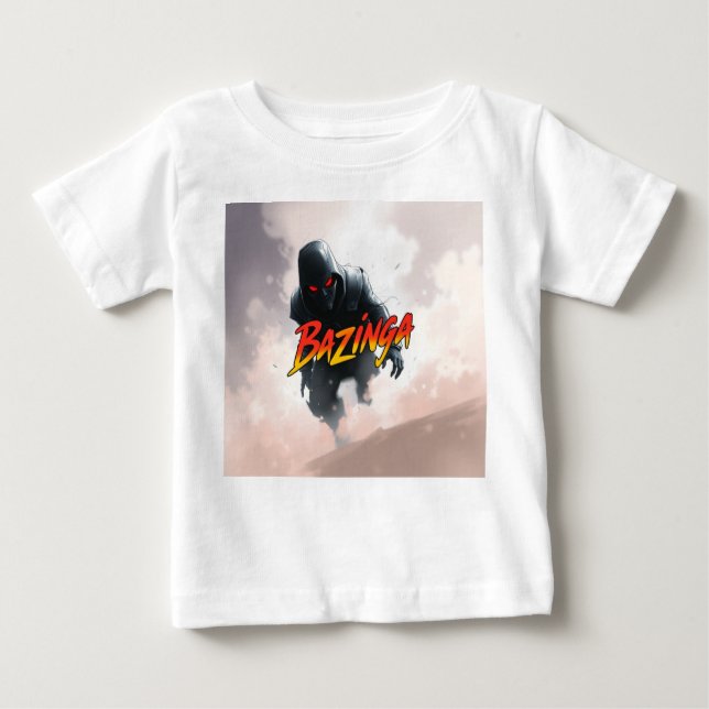 Camiseta Para Bebê Brilho e Reprodução: Designs de T-Shirt para Crian (Frente)