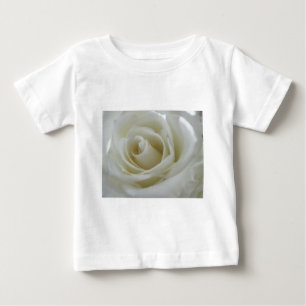 Camiseta Para Bebê Brilho Floral