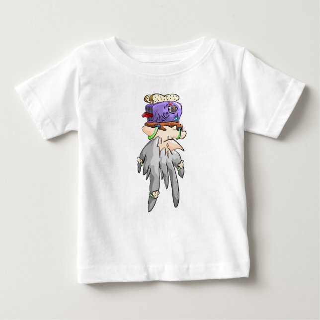 Camiseta Para Bebê Brinde Fome (Frente)