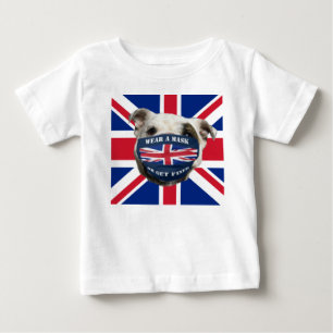 CAMISETA PARA BEBÊ BRITISH BULLDOG