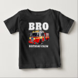 Camiseta Para Bebê Bro Birthday Crew Brother Fire<br><div class="desc">- Obrigados muito para a sua empresa, por favor verifique nossas outras camisas disponíveis para comprar juntos e economize no transporte. Perfeito Para Presentes, Ou Para Comprar Para Si Mesmo. - SUA ATENÇÃO, POR FAVOR!!! Clique no botão PERSONALIZAR para selecionar a COR e o TAMANHO desejados. - Este excelente de...</div>
