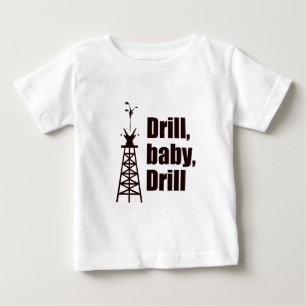 Camiseta Para Bebê Broca do bebê da broca