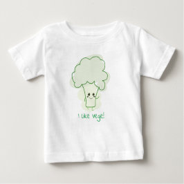 Camiseta Para Bebê Broccoli cômodo