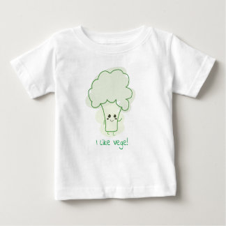 Camiseta Para Bebê Broccoli cômodo