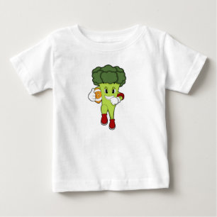 Camiseta Para Bebê Broccoli no Futebol