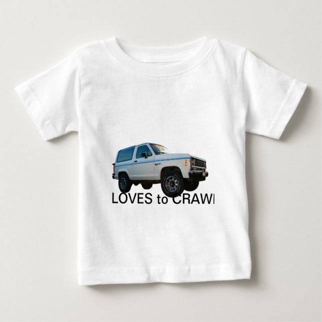 CAMISETA PARA BEBÊ BRONCO II (Frente)