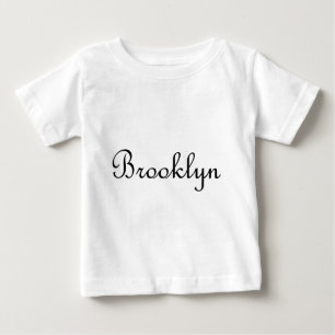 Camiseta Para Bebê Brooklyn