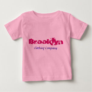 Camiseta Para Bebê Brooklyn Name Clothing Company Shirts