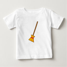 Camiseta Para Bebê Bruxa Broom