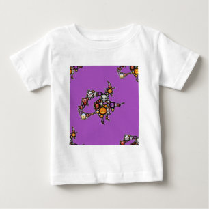 Camiseta Para Bebê bruxa emoji